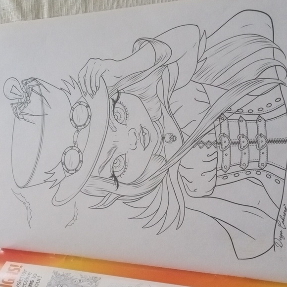 Colouring  Heaven Halloween Special Adult  Coloring  Book 2023 - Picture 6 of 8